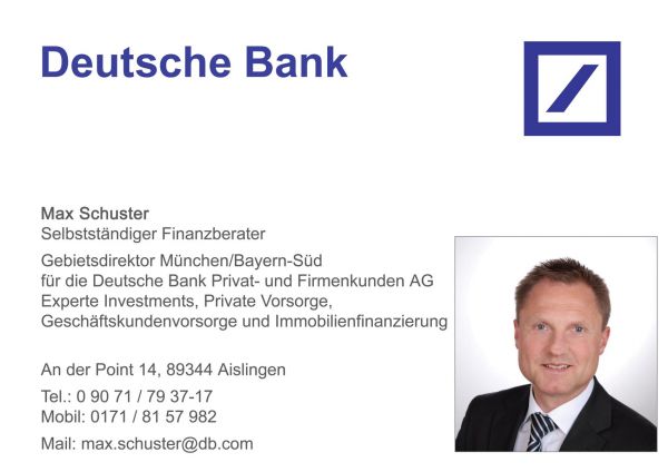 Firma - Finanzen - Schuster Max