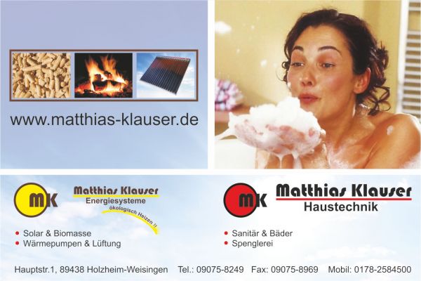 Firma - Matthias Klauser Energiesysteme