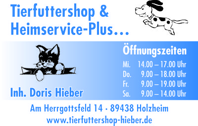 Tierfuttershop & Heimservice-Plus