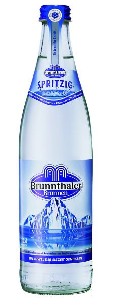Brunnthaler Mineralwasser SPRITZIG 20 x 0,5 Liter