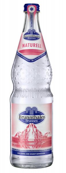 Brunnthaler Mineralwasser NATURELL 12 x 0,7 Liter